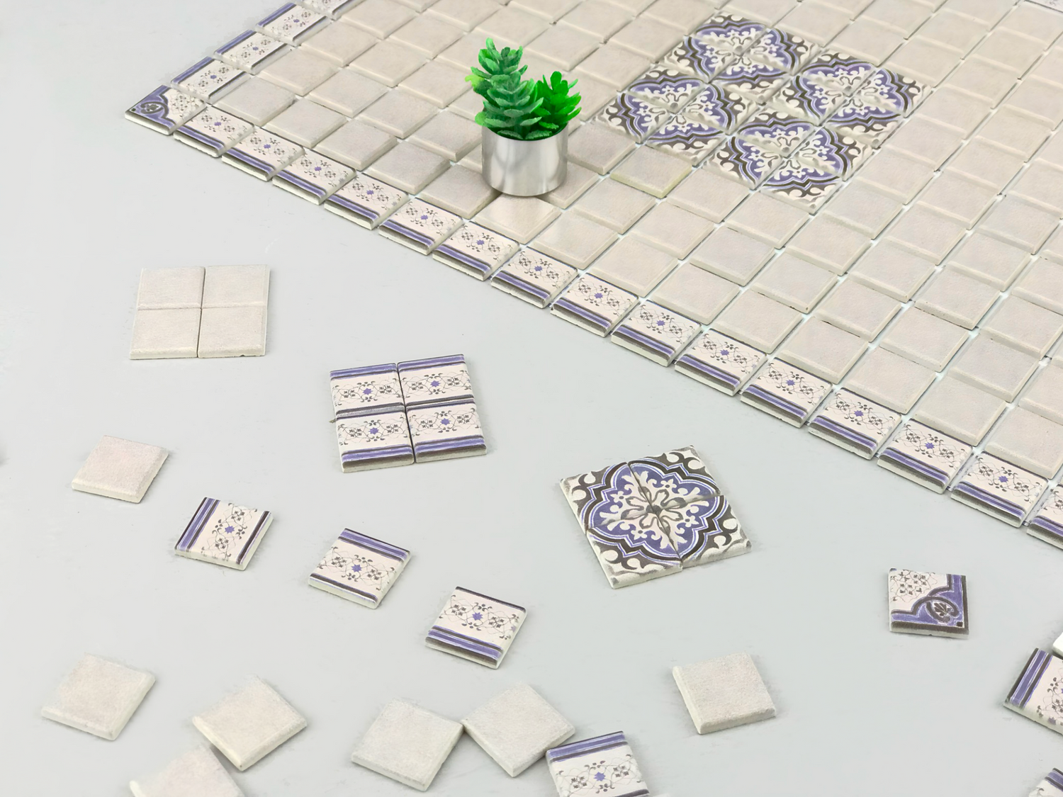 Dollhouse tiles