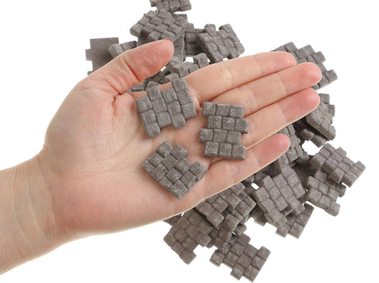 Miniature Bricks, Dollhouse flooring, School project, Scale paving stones, Floors, Stone bricks, Fairy Garden Accessories