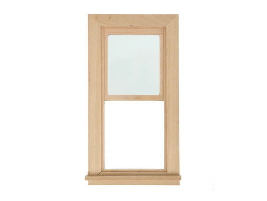 Dollhouse Window, 1:12 Scale Miniature Dollhouse Furniture Window Frame, 2-pane Window Frame Model for Dolls Houses Decoration