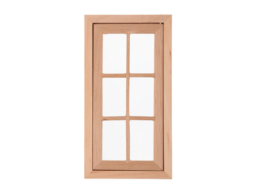 Dollhouse window, Dollhouse furniture, Wooden miniatures, Roombox  windows, 1:12 scale furniture